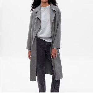 GAP Classic Gray Wool Coat